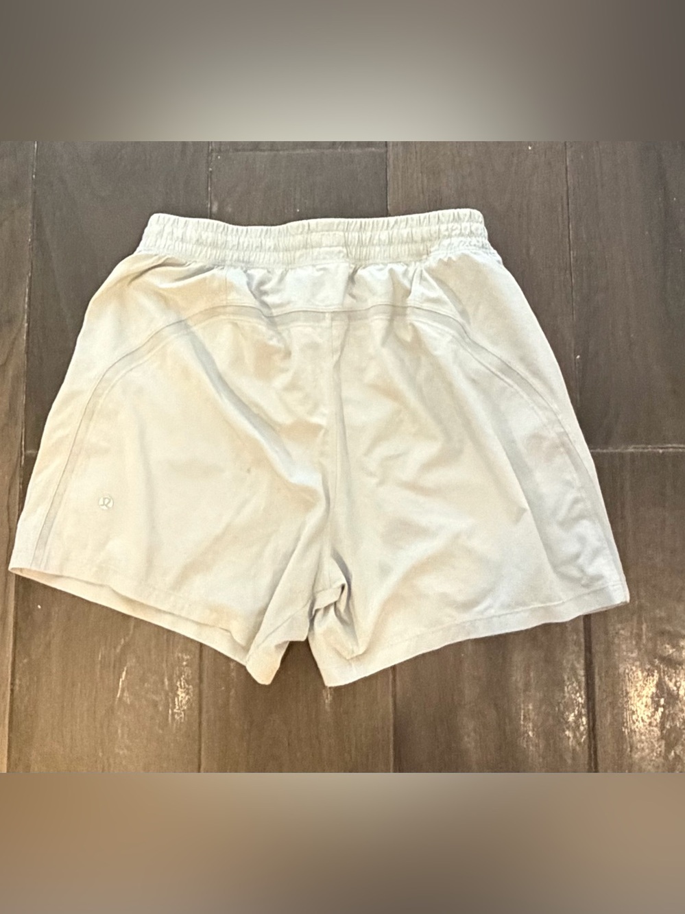 Lululemon Pace Breaker Lined Shorts 5” Men’s M Light Gray Running Training LM7B8